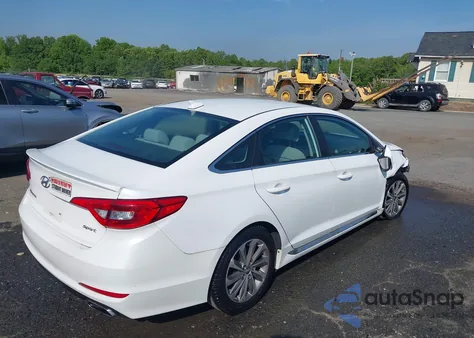 2015 Hyundai Sonata Sport из США, поврежденный, VIN 5NPE34AF4FH104316